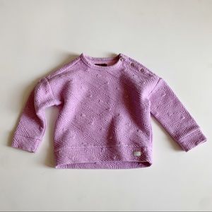 7 For All Mankind Kids Sweater Size 2T Purple